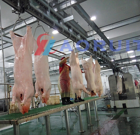 pig slaughter machine